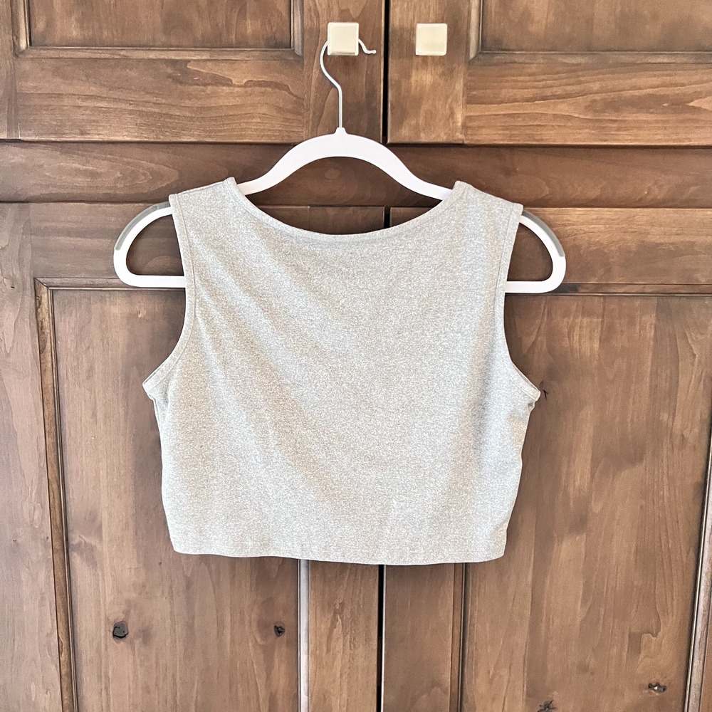 Unbranded-Cropped Sleeveless T-shirt Says Nope Not Today Size‎ L - Picture 8 of 10